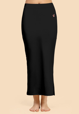 Trendmalls New.P02-Black Lycra Blend Petticoat(3XL)