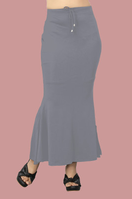 house of common K.MT._Fish_grey_M_Saree Shapewear shapewear petticoat For Women Lycra Blend Petticoat(M)