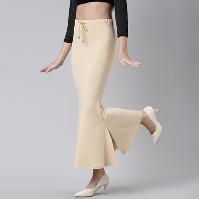 VIDHATA FASHION Skin Color Perfect Slim Fitting Curvy Body Shape Fish Cut Lycra Blend Petticoat Lycra Blend Petticoat(XL)