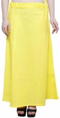 RSH FASHION Yellow colour pure cotton petticoat Pure Cotton Petticoat(XL)