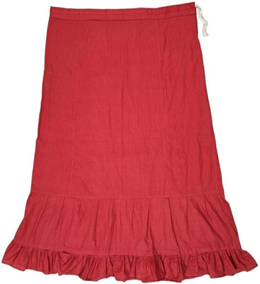 house of common Crimson Pure Cotton Petticoat(XXL)