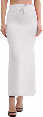 FABVIO PLUS PETI-WHT Lycra Blend Petticoat(3XL)