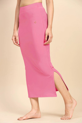 Trendmalls P02-RosePink Lycra Blend Petticoat(4XL)
