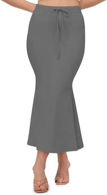 FABVIO PLUS PET-GRY Lycra Blend Petticoat(L)