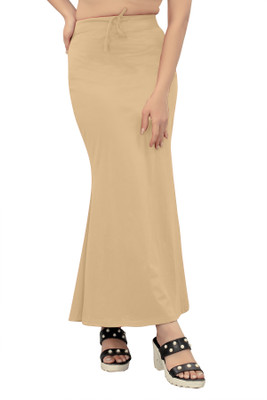 Ozberk Creation ANJ.__Fish_Cream_M_Saree Shapewear shapewear petticoat For Women Lycra Blend Petticoat(M)