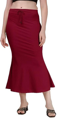 Woo THiNG Stylish Saree shapewear for women Lycra Blend Petticoat(M)