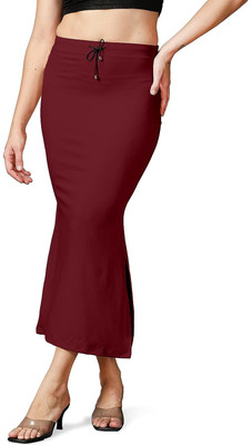 Woo THiNG Stylish saree shapewear Lycra Blend Petticoat(L)