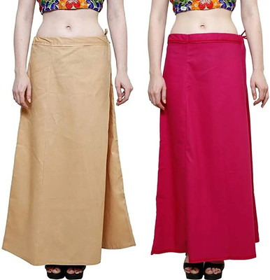 preeticreation PinkBeigefree Pure Cotton Petticoat(Free)