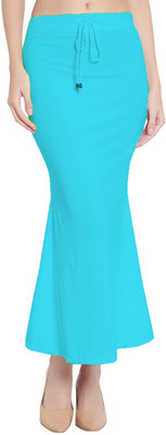 Chandan Tex Fab CTF-Pky Blue Lycra Blend Petticoat(XL)