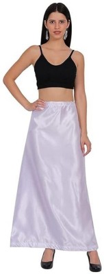 KAVYA DESIGNERS WHITE A31 STYLES Pure Satin Petticoat(Free)