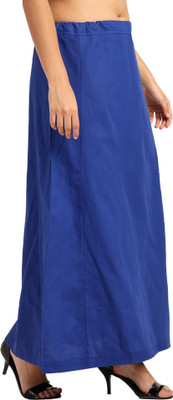 Drapewell DW-PTCOT-ROYALBLU Pure Cotton Petticoat(Free)