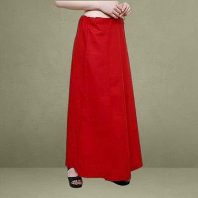 manidhari fab tex petticoat_fs_13_red Pure Cotton Petticoat(Free)