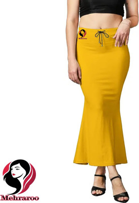 MEHRAROO Lycra blend Saree Shapewear Petticoat Lycra Blend Petticoat(XXL)