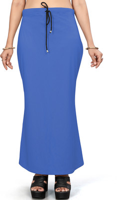 Leeza Store LZSHPWR-ROYALBLUE-S Lycra Blend Petticoat(S)