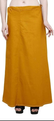 Wer fashion Yellow petticoat Pure Cotton Petticoat(XL)