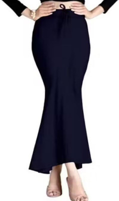 VIDHATA FASHION Blue Perfect Slim Fitting Curvy Body Shapewear Fish Cut Lycra Blend Petticoat Lycra Blend Petticoat(XXL)