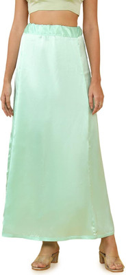 YMS PISTAGREENSTRAIGHTFITSATINPET Satin Blend Petticoat(XL)
