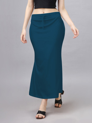 Toochki TK-LY-1012-TEAL-01PTC16 Lycra Blend Petticoat(XL)