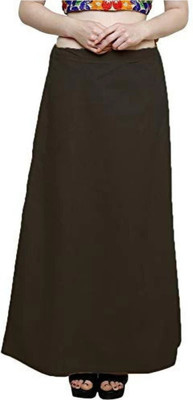 ACD FASHION Brown petticoat Pure Cotton Petticoat(Free)