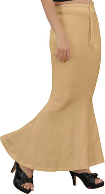 GrowMore Shapewear Beige-M Lycra Blend Petticoat(M)