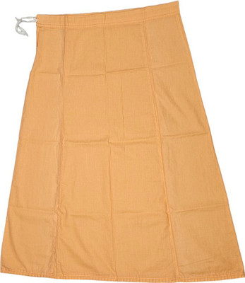 Belizzi Paridhan Harvest Gold Pleated Pure Cotton Petticoat(XXL)