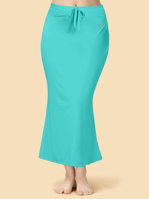 Trendmalls New.P01-SeaGreen Lycra Blend Petticoat(XXL)
