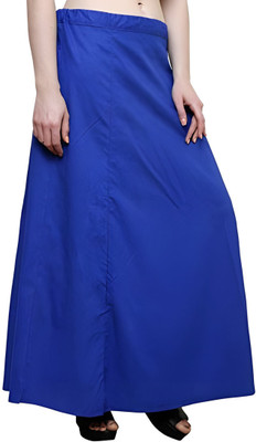 TrendingTrading 2025-Navi Blue Cotton Saree Petticoat Shapewear for Women Pure Cotton Petticoat(L)
