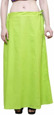 LLB fashion Light green pure cotton petticoat for women Pure Cotton Petticoat(XL)