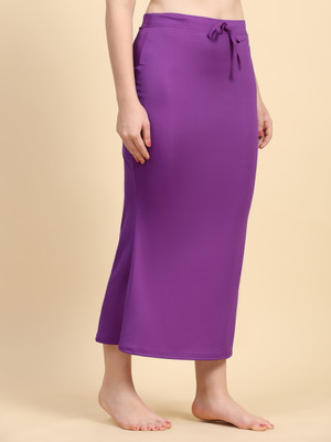 Trendmalls New.P01-Levender Lycra Blend Petticoat(XL)