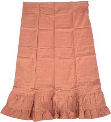 Belizs Pinkish Tan Pure Cotton Petticoat(XL)