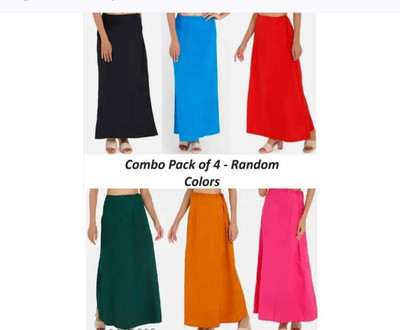 ANANT CREATION Petticoat for women [4PCs of Combo] Pure Cotton Petticoat(Free)