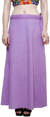 FFF FASHION Purple petticoat Pure Cotton Petticoat(XXL)