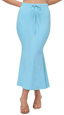 VDIHATA FASHION Sky Blue Stretchable Fish Cut Saree Shapewear Lycra Petticoat For Women Lycra Blend Petticoat(XXL)
