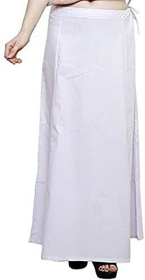 First Trend Fashions Women Underskirt Sari saree readymade RAMA color fast Waist 38 Pure Cotton Petticoat(Free)