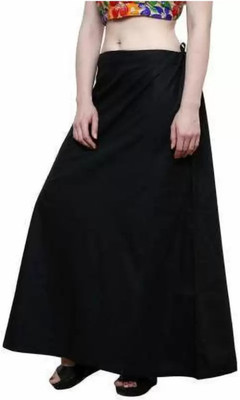 AMT Fashion Black petticoat Pure Cotton Petticoat(Free)