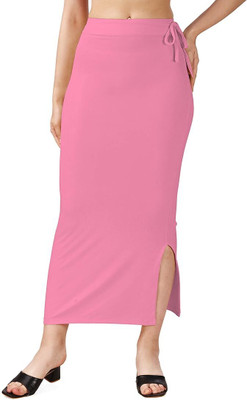 Vidhata Pink Color Women'S Lycra Stretchable Fishcut Petticoat Shapewear Underskirt Lycra Blend Petticoat(L)