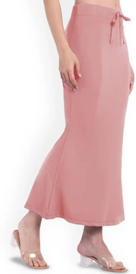Vidhata Pink Color Stretchable Saree Fishcut Shapewear Petticoat Under Skirt For Women Lycra Blend Petticoat(XXL)