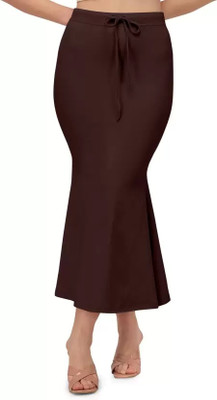 FABVIO PLUS PET-BRN Lycra Blend Petticoat(M)