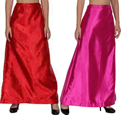 MR VIHAAN FK-COMBO SATIN PETTICOAT ST91 Pure Satin Petticoat(Free)