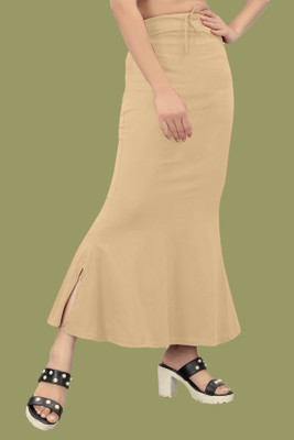 keshav piya fab F1_Fish_Cream_L_Saree Shapewear shapewear petticoat For Women Lycra Blend Petticoat(L)