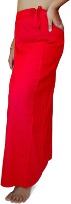 BS CREATION Red Pure Cotton Petticoat(M)