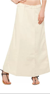IFG fashion Cream petticoat Pure Cotton Petticoat(Free)