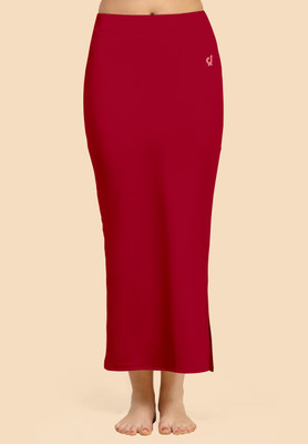 Trendmalls New.P02-Red Lycra Blend Petticoat(S)