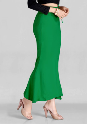 house of common FISH CUT GREEN S 3 Lycra Blend Petticoat(S)
