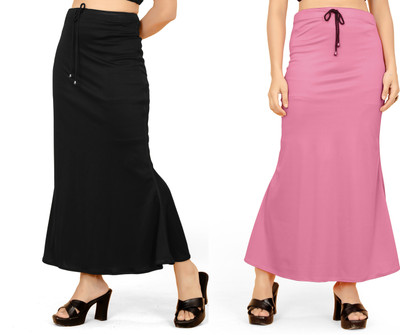 Woo THiNG Fishcut Shapewear Combo Lycra Blend Petticoat(M)