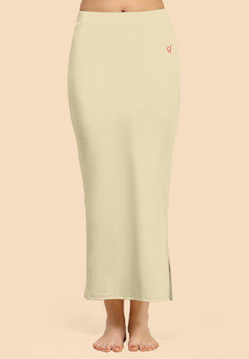 Trendmalls New.P02-Beige Lycra Blend Petticoat(M)