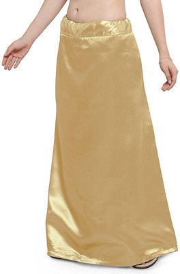 Melhors M-SP-Gold Satin Blend Petticoat(Free)