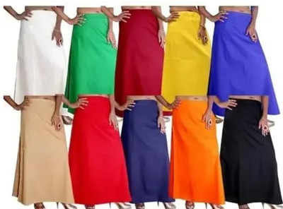 Maa vaishno collection Petticoat for women [3PCs of Combo] Pure Cotton Petticoat(Free)