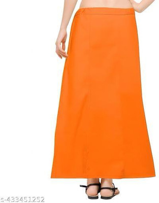 manidhari fab tex petticoat_orange_01 Pure Cotton Petticoat(Free)