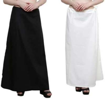 DLD fashion Black and white Pure Cotton Petticoat(Free)